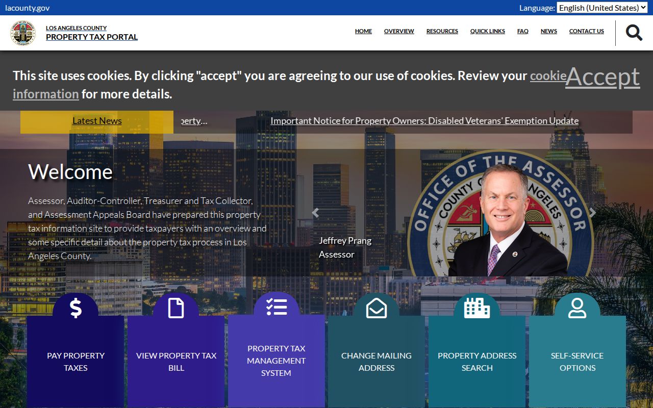 Maywood street directory county property tax tools